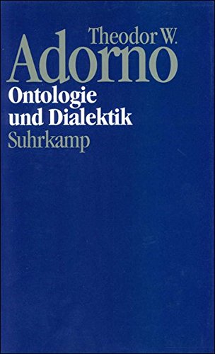 Nachgelassene Schriften, Bd.7 : Ontologie und Dialektik: Band 7: Ontologie und Dialektik Philosophy