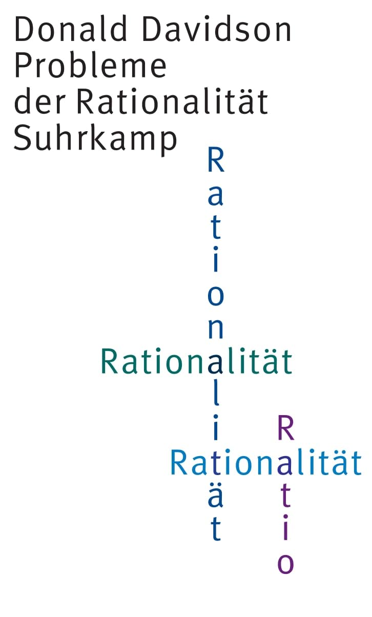 Probleme der Rationalität Philosophy Books