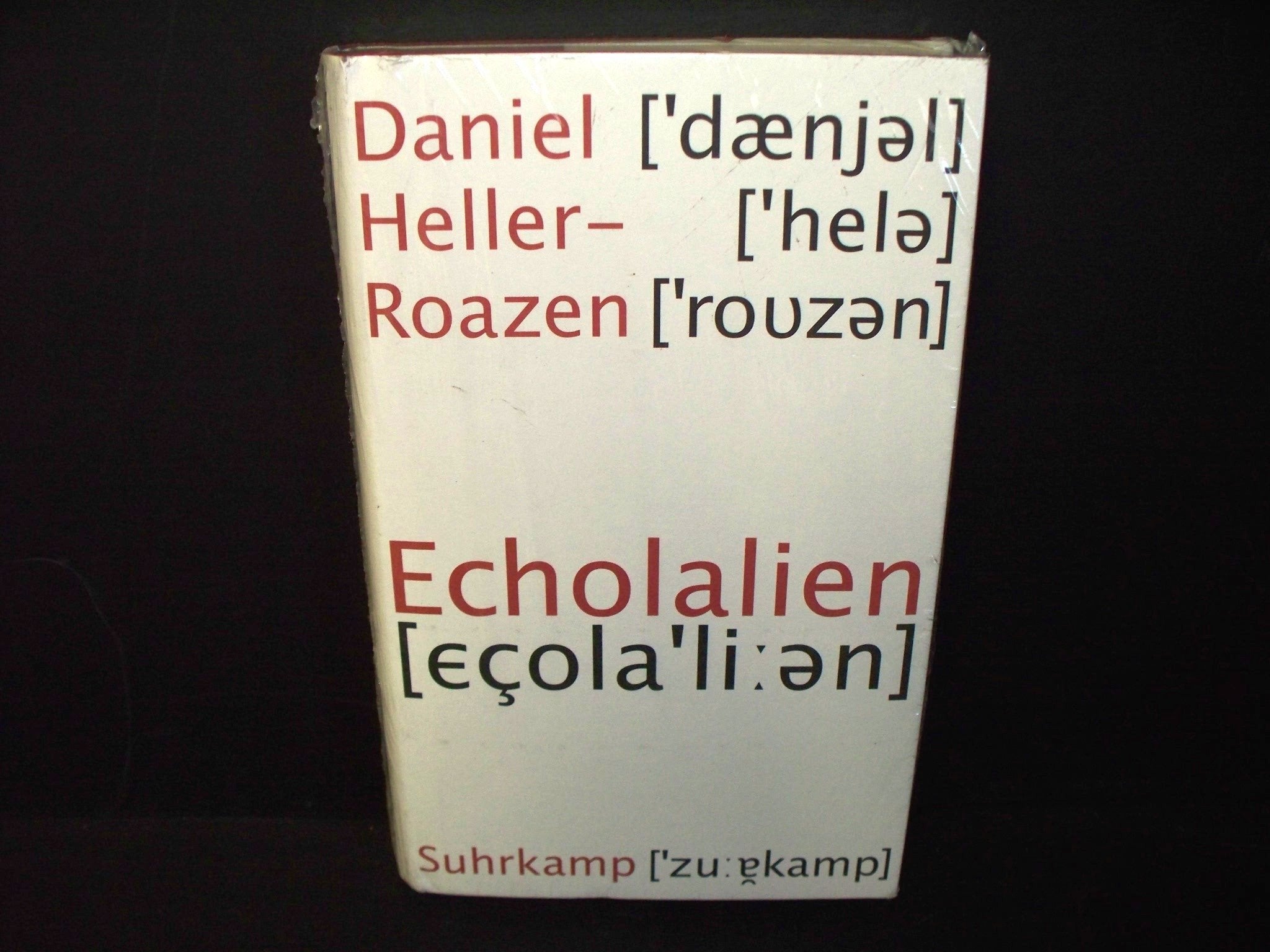 Echolalien: Über das Vergessen von Sprache Philosophy