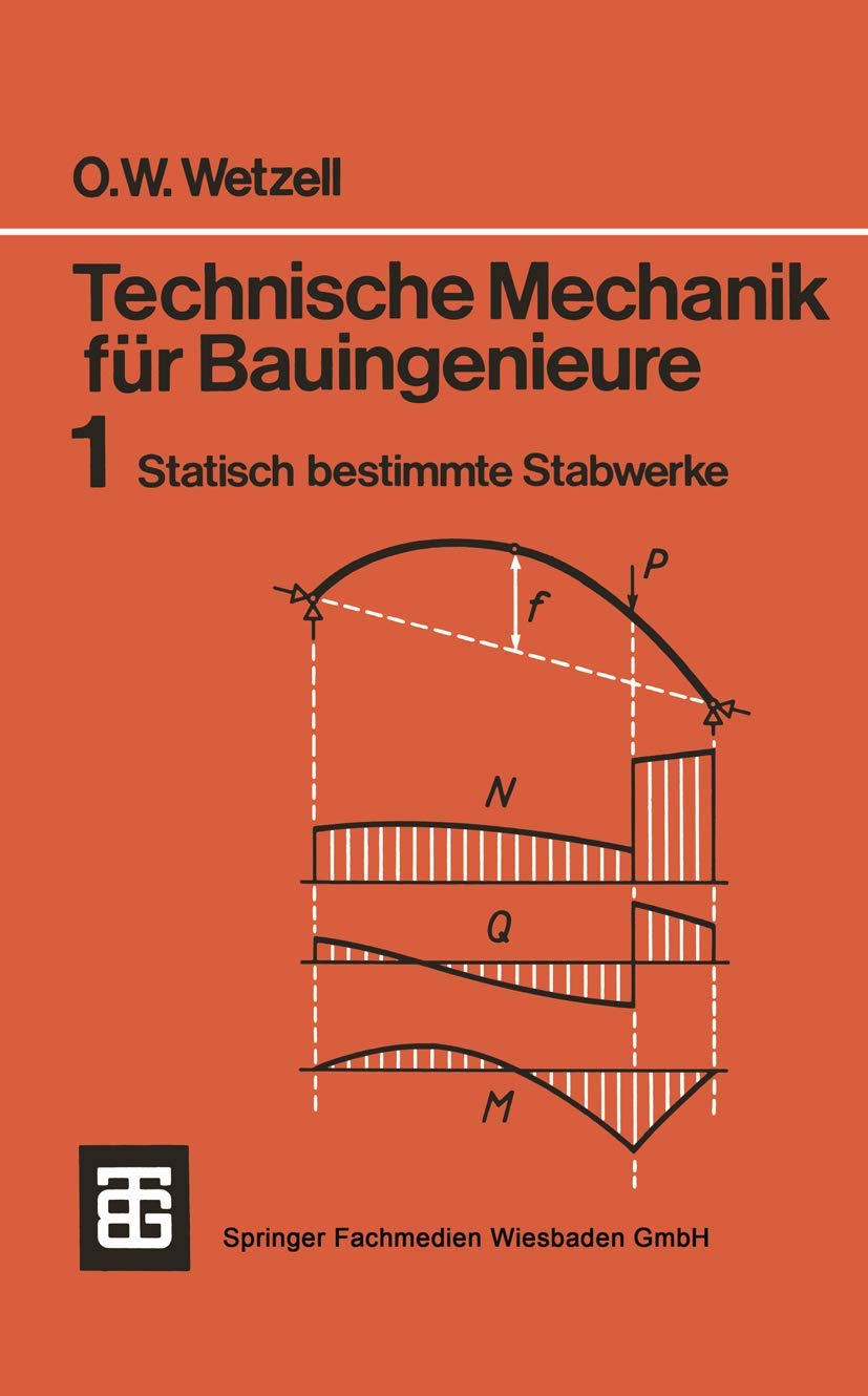 Technische Mechanik für Bauingenieure, Bd. 1: Statisch bestimmte Stabwerke Business & Technology