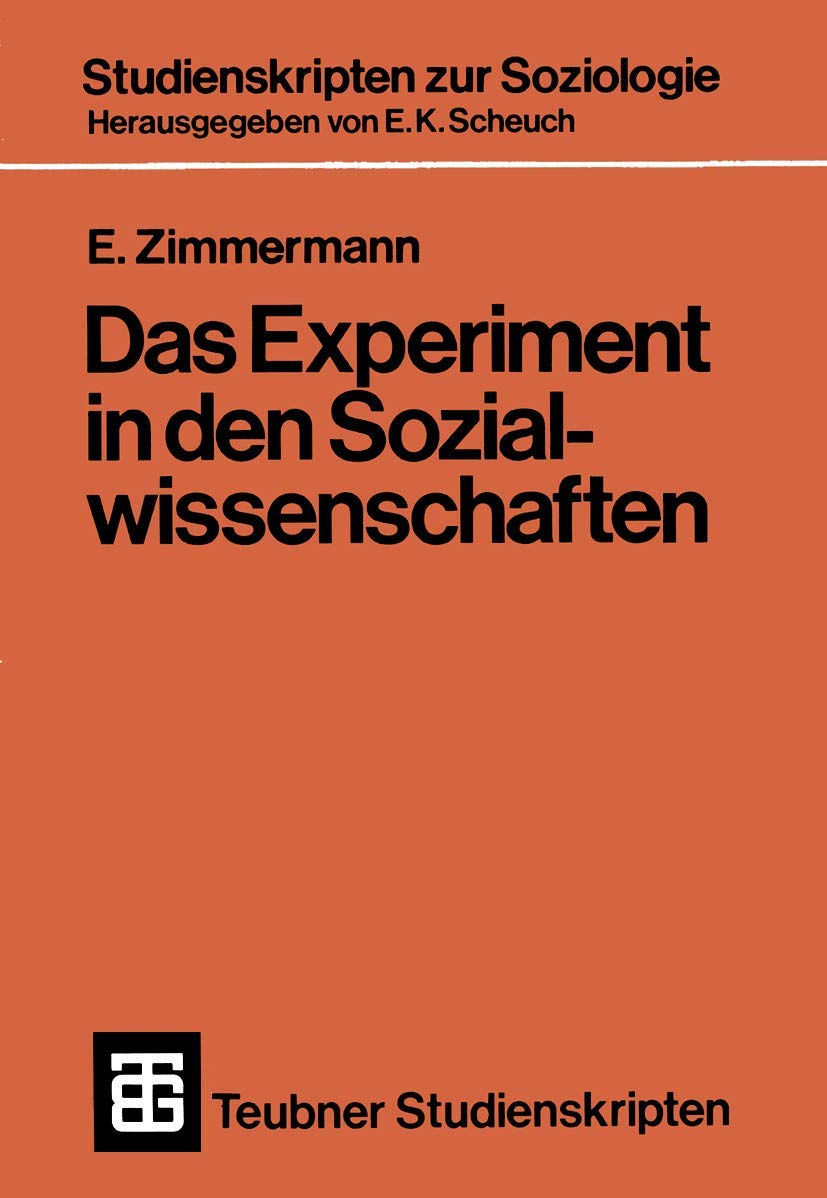 Das Experiment in den Sozialwissenschaften Law