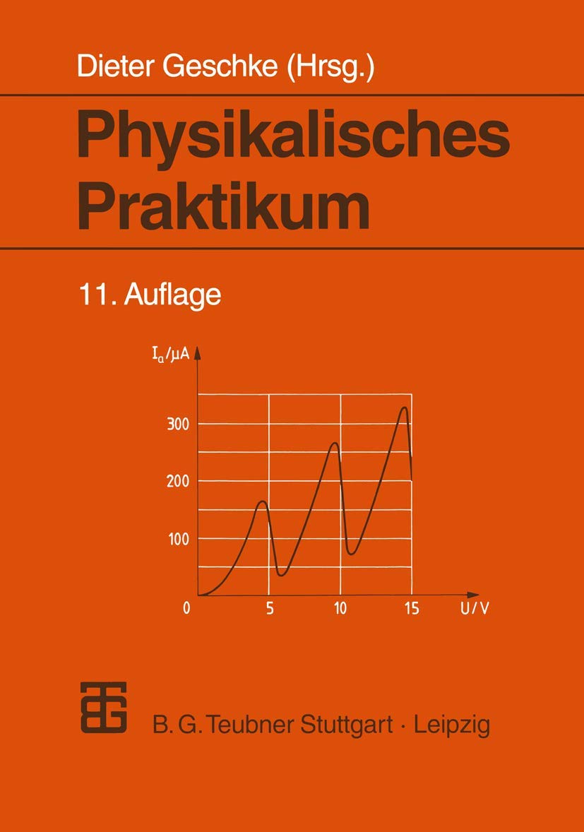 Product Image: Physikalisches Praktikum