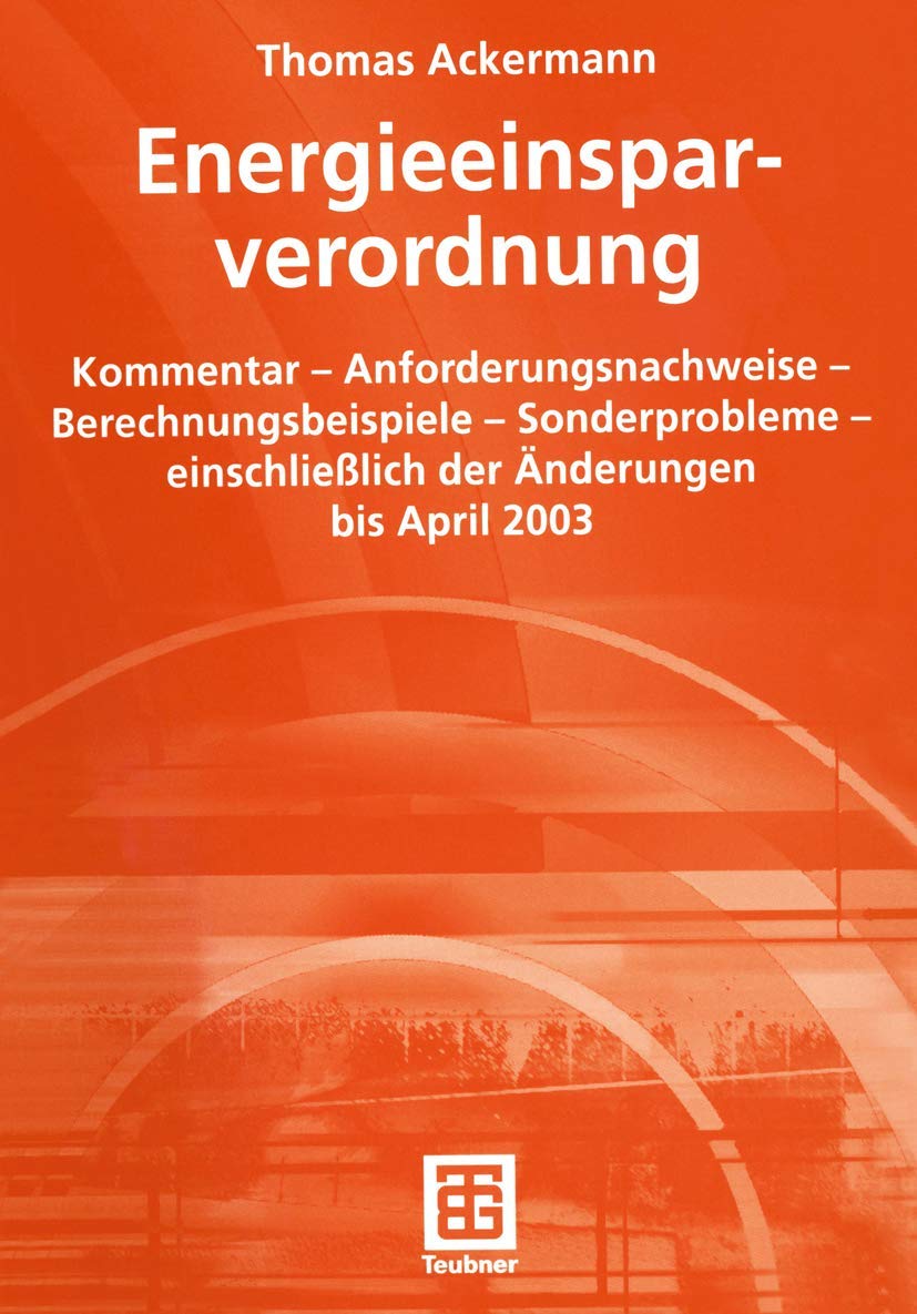Energieeinsparverordnung Law