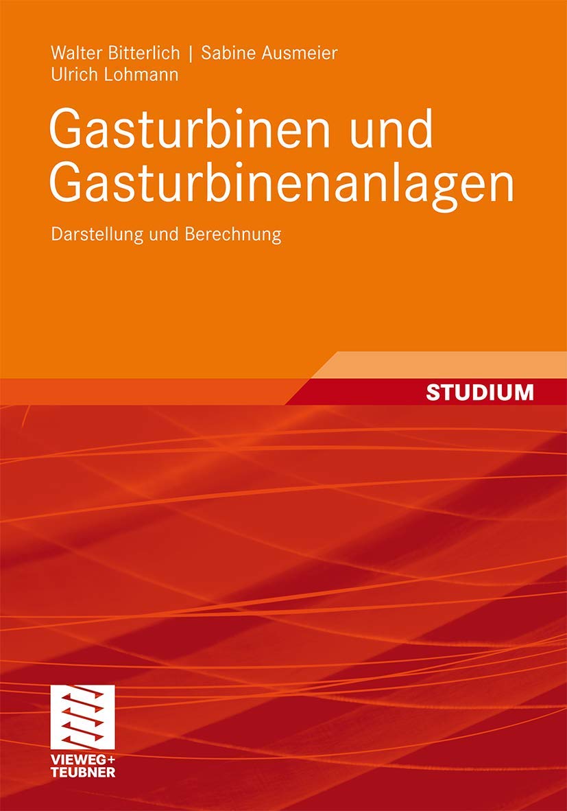 Gasturbinen und Gasturbinenanlagen book