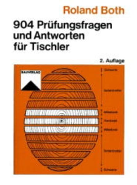 904 Prüfungsfragen und Antworten für Tischler Business & Technology