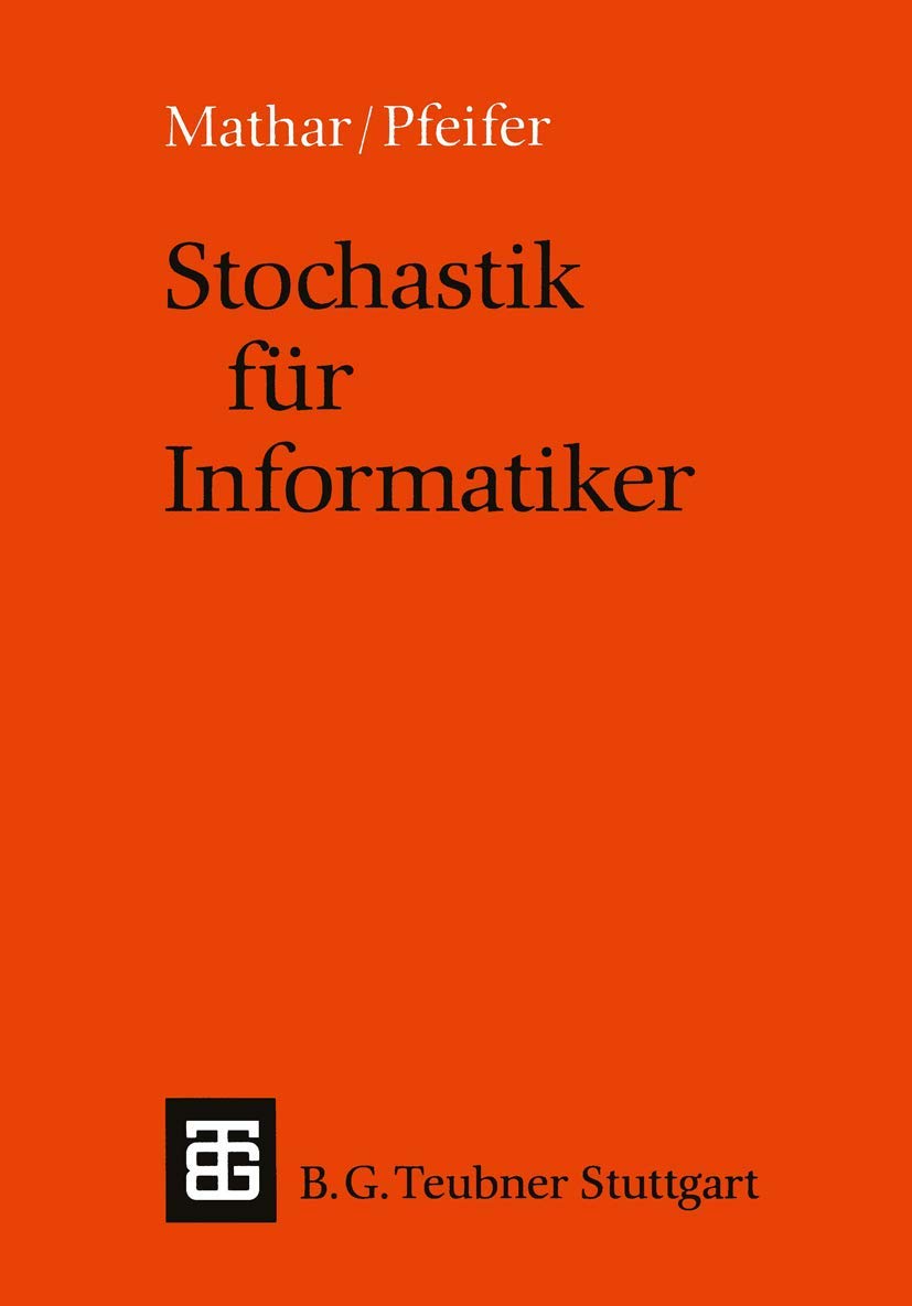 Stochastik für Informatiker (Leitfäden und Monographien der Informatik) (German Edition) Computer Science