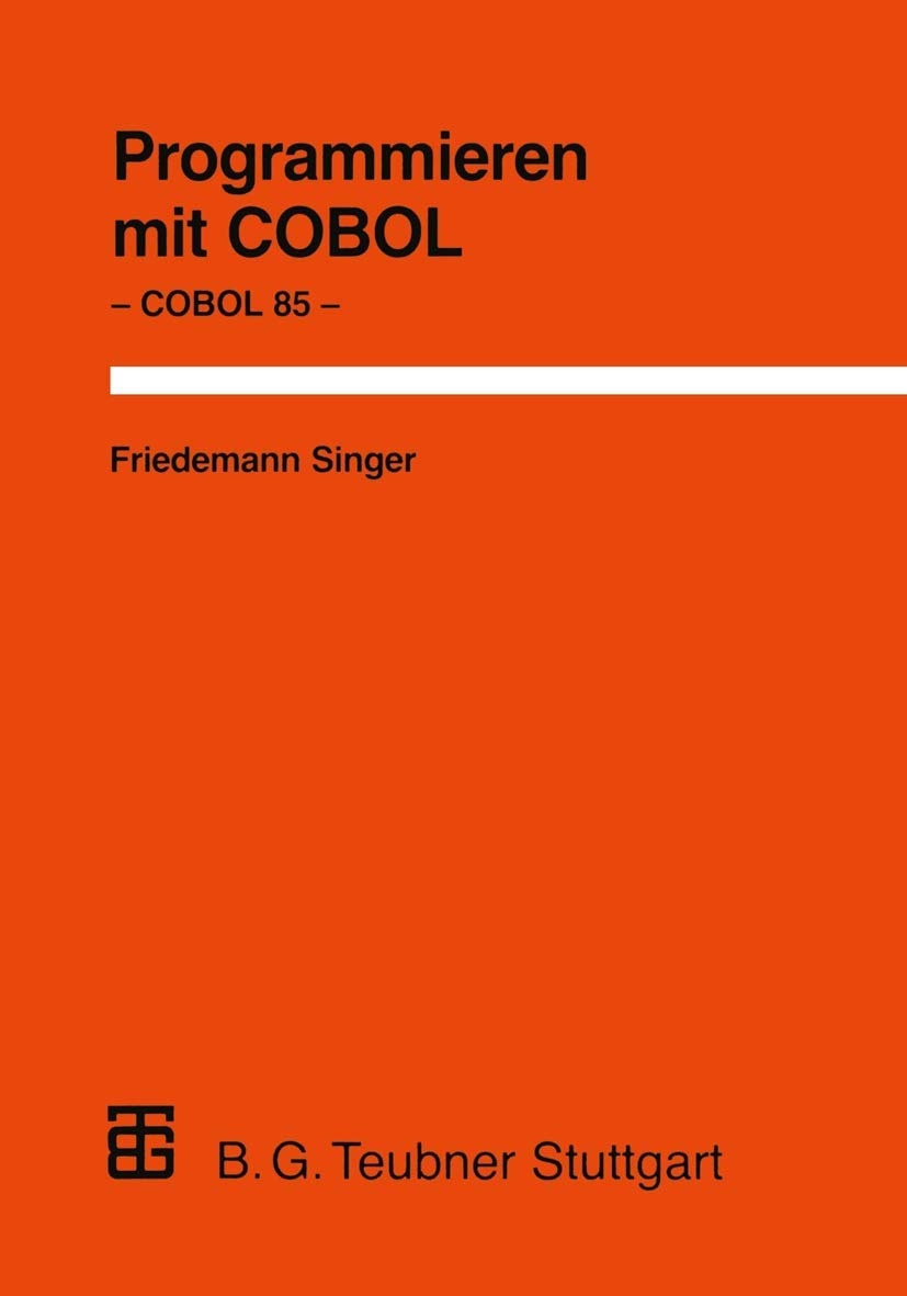 Programmieren mit COBOL Computer Science