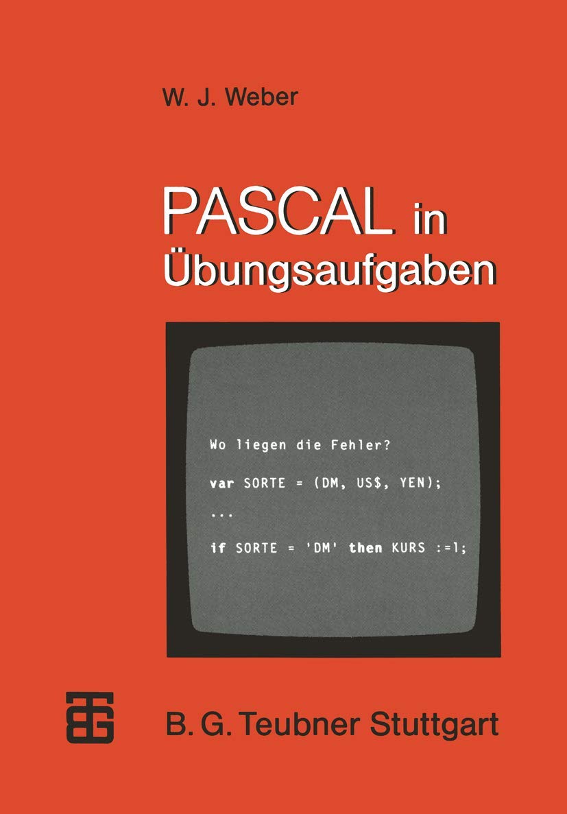 Product Image: PASCAL in Übungsaufgaben