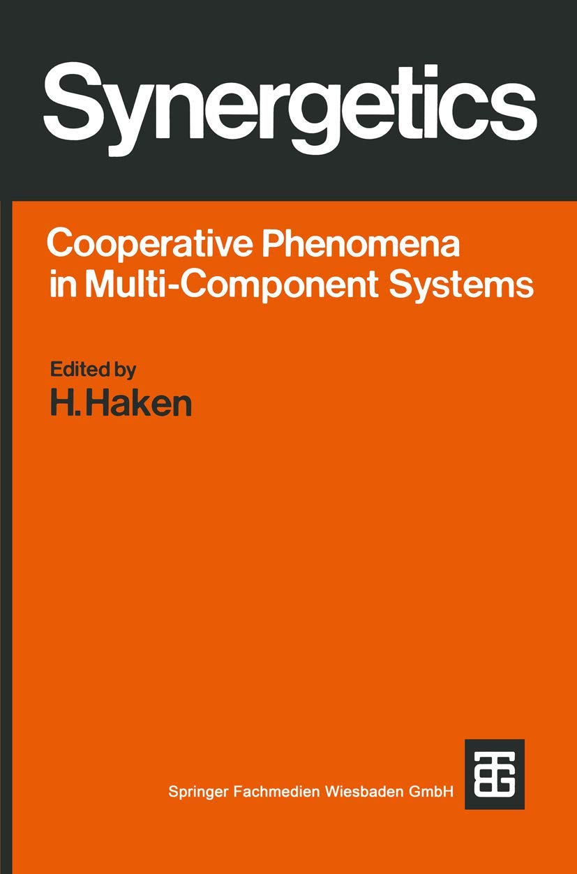 Synergetics: Cooperative Phenomena In Multi-Component Systems;: Proceedings Medicine