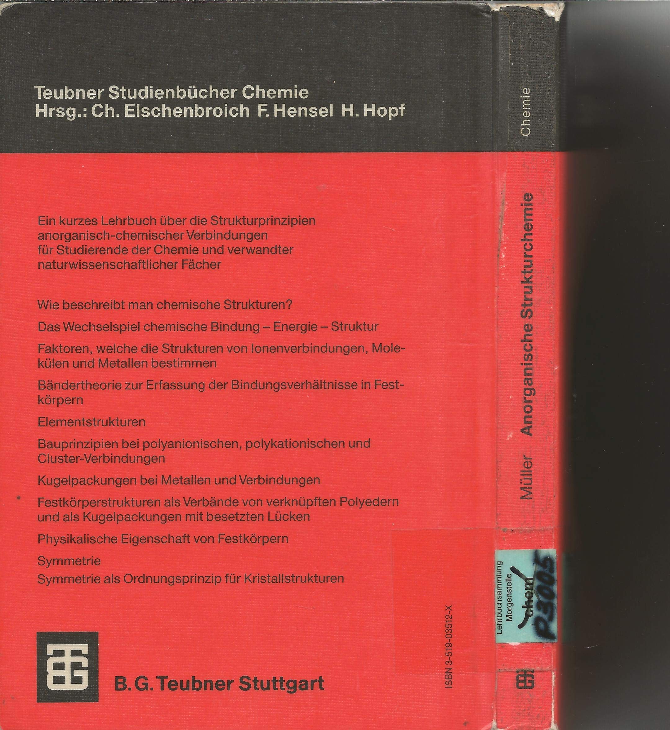 Anorganische Strukturchemie Media & Communication