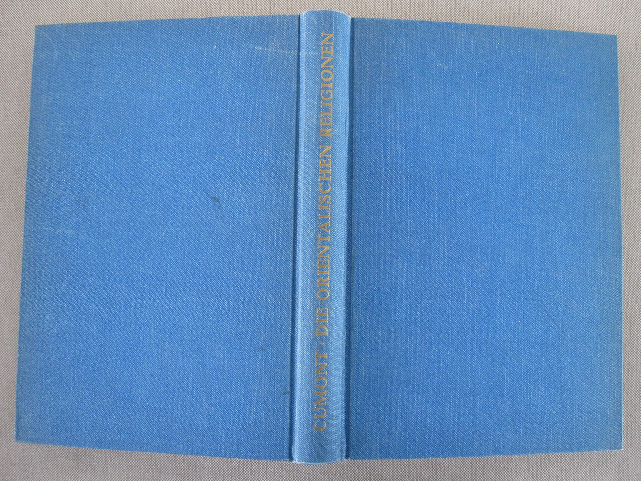 Die orientalischen Religionen im römischen Heidentum. Books