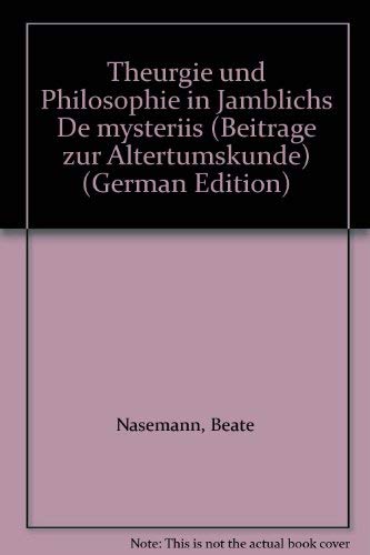 Theurgie und Philosophie in Jamblichs De mysteriis Media & Communication