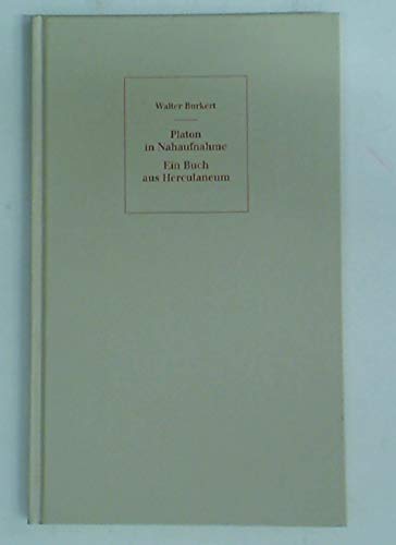 Lectio Teubneriana II Platon in Nahaufnahme: Ein Buch aus Herculaneum Philosophy