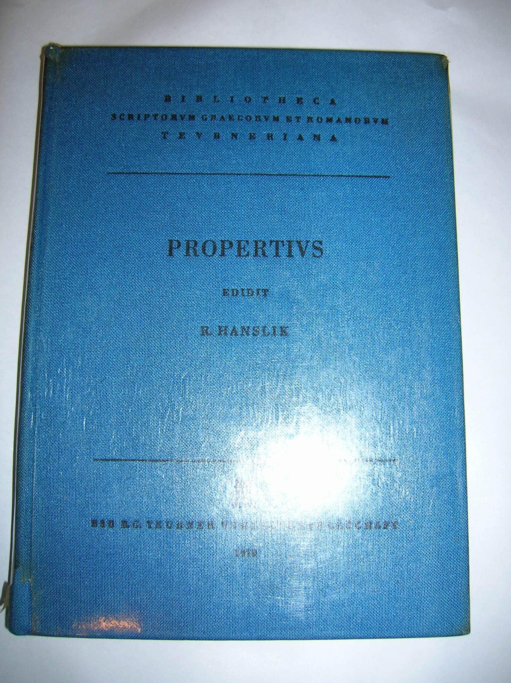 Produktbild: Properti elegiarum libri IV: (Kartonierte Ausgabe)