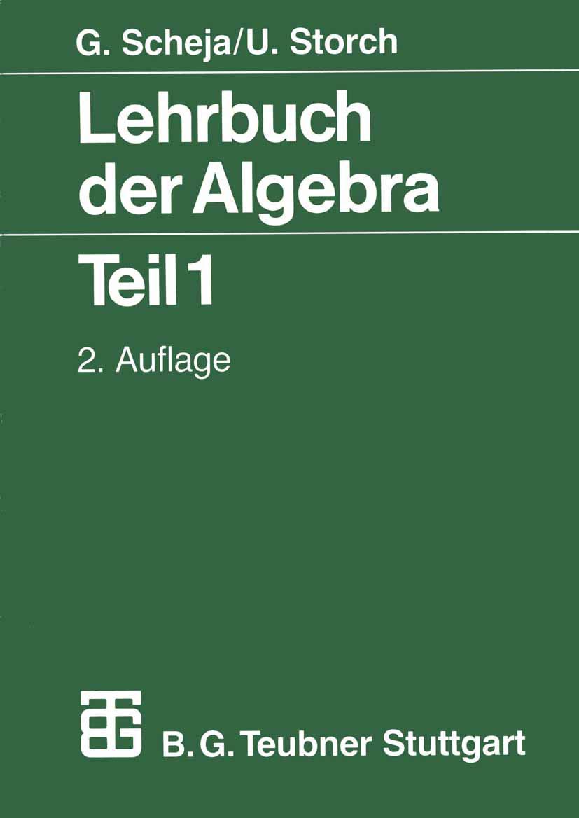 Lehrbuch der Algebra Mathematics Books