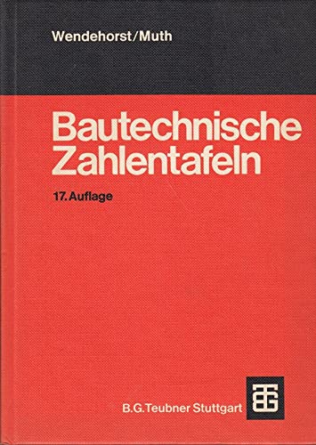 Product Image: Bautechnische Zahlentafeln.