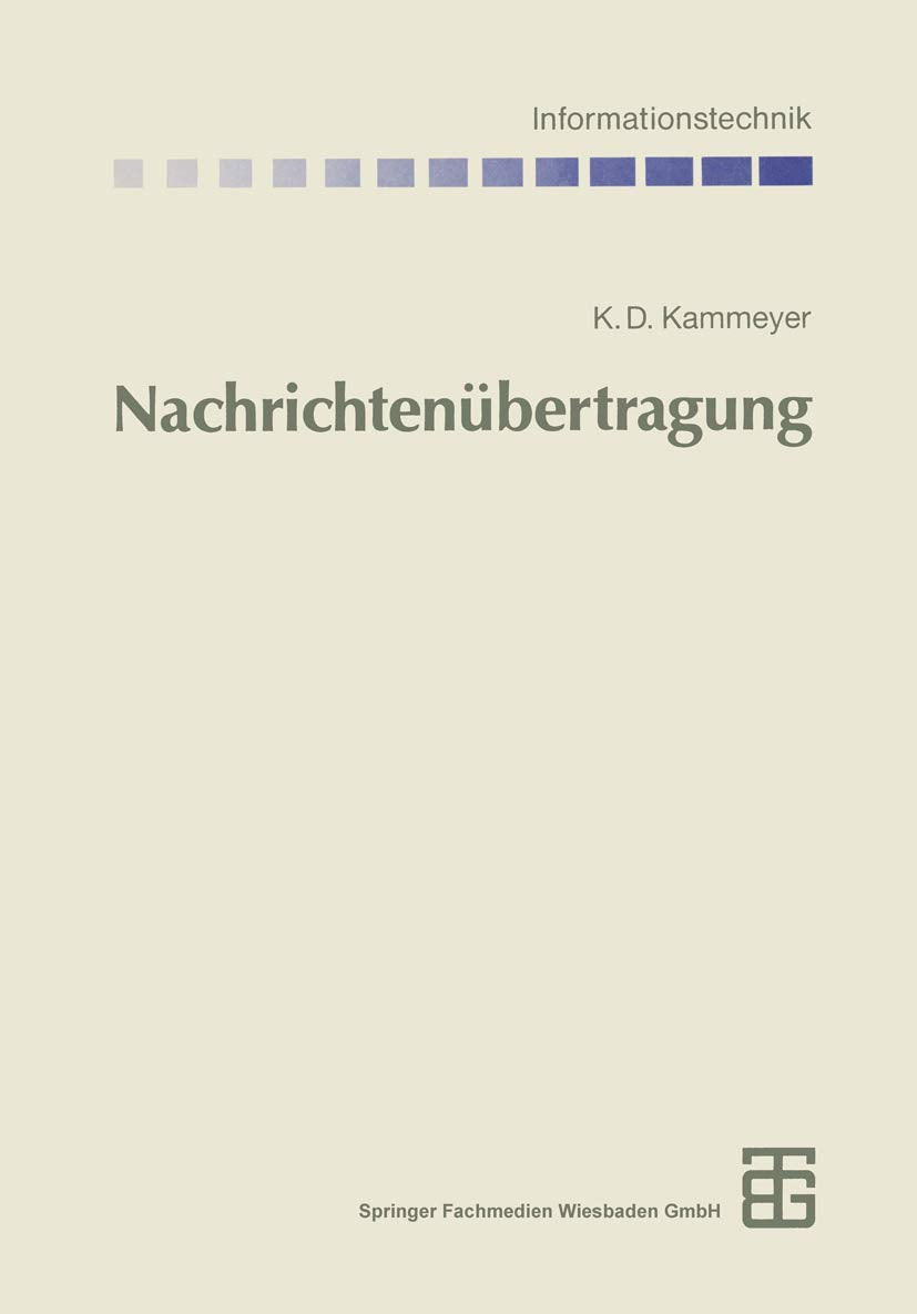 Nachrichtenübertragung (Livre en allemand) book