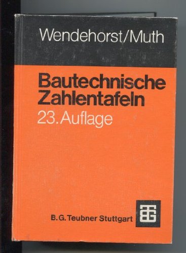 Bautechnische Zahlentafeln Business & Technology
