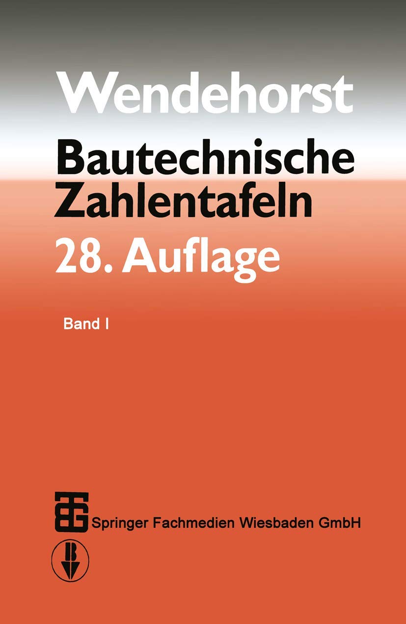 Product Image: Bautechnische Zahlentafeln