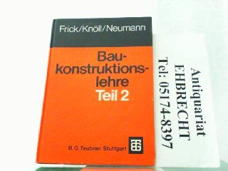 Frick/Knöll, Baukonstruktionslehre Architecture