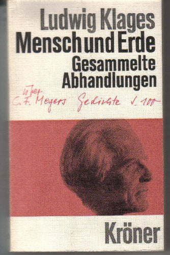 Mensch und Erde. Elf Abhandlungen. Psychology
