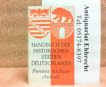 Handbuch der historischen Stätten Deutschlands. Provinz Sachsen Anhalt. Band 11. Books