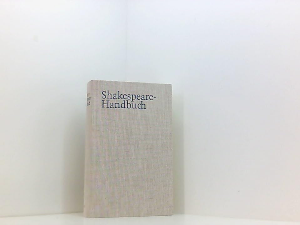 Shakespeare-Handbuch Foreign Languages ​​& Dictionaries