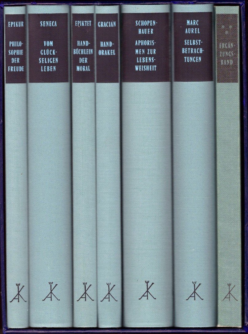 Klassiker der Philosophischen Lebensklugheit. 7 Bände Philosophy