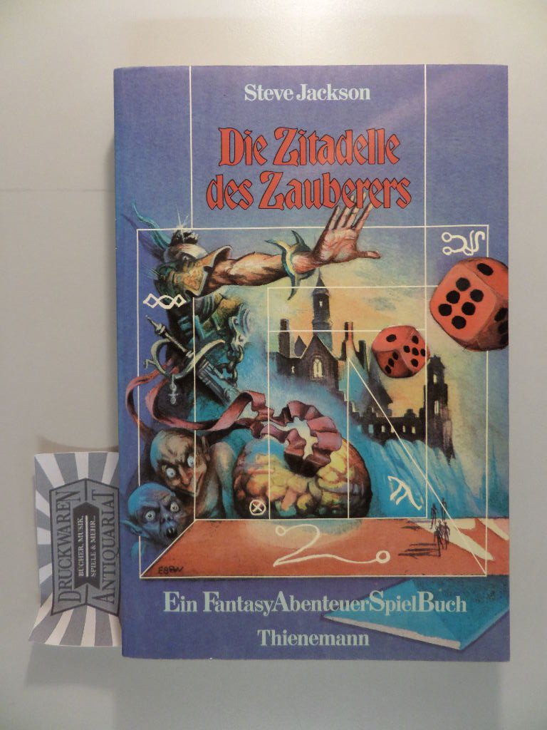 Die Zitadelle des Zauberers. Ein Fantasy Abenteuer Spiel Buch Books