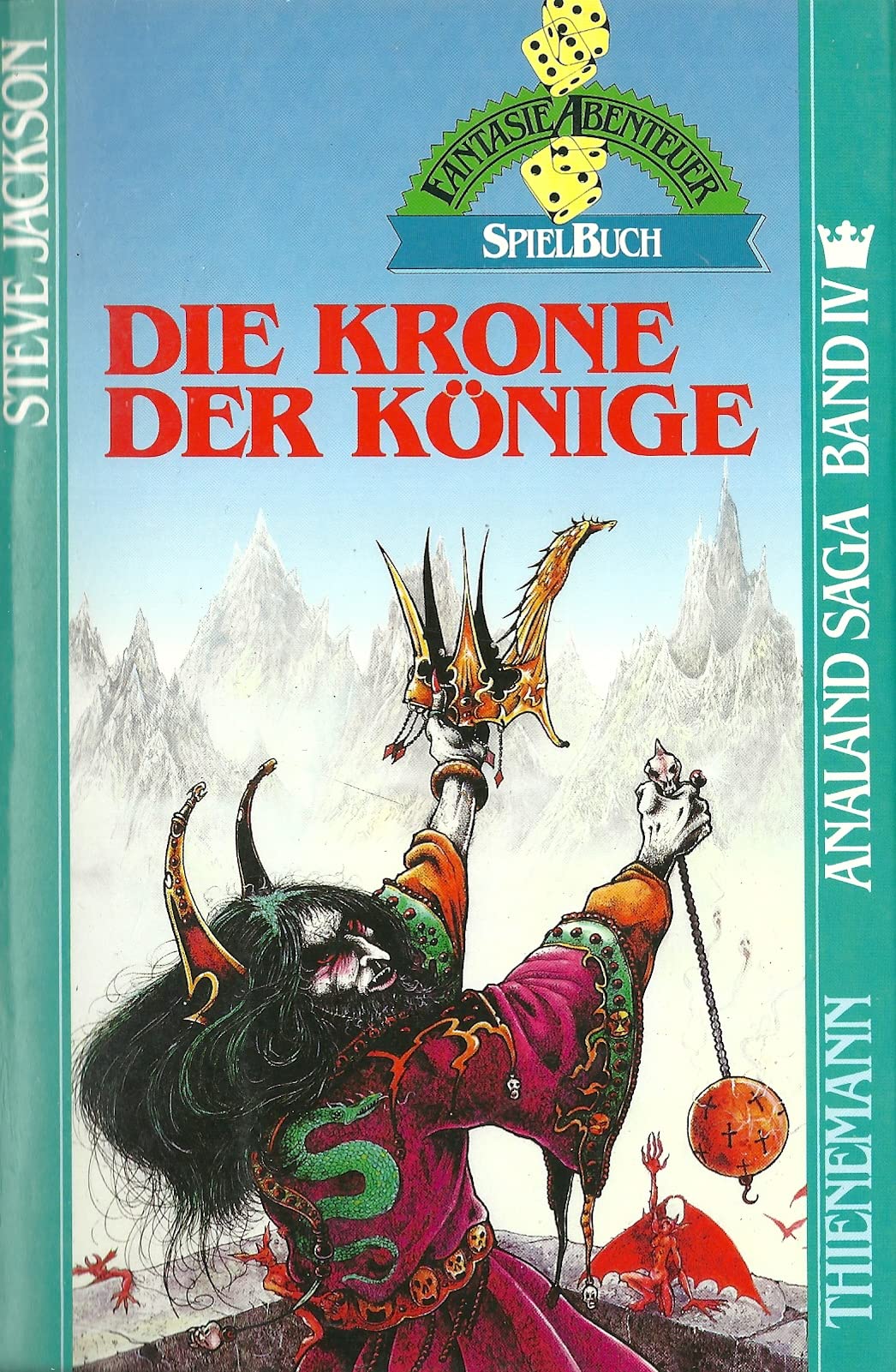 Die Krone der Könige. Analand Saga. FantasieAbenteuerSpielBuch. Band IV Books