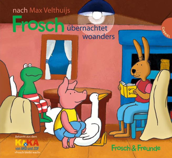 Frosch übernachtet woanders Children's books