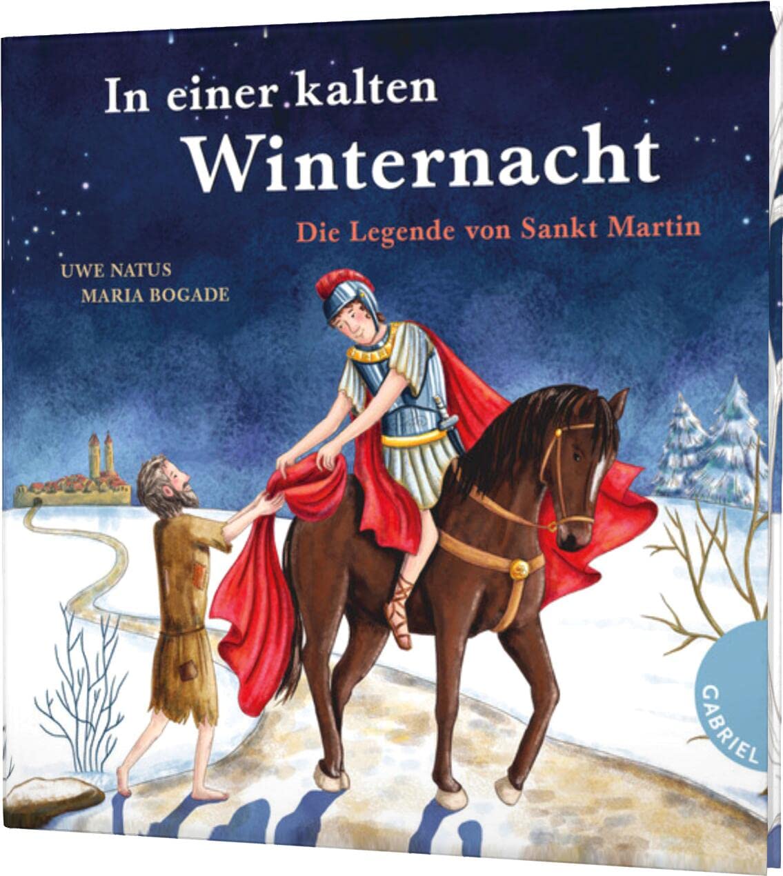 In einer kalten Winternacht: Die Legende von Sankt Martin | Mini-Bilderbuch in Reimen Religion & Esotericism