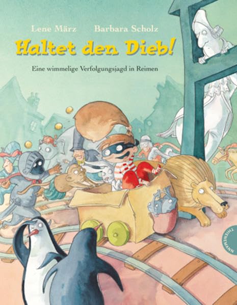 Haltet den Dieb!: Eine wimmelige Verfolgungsjagd in Reimen Children's books