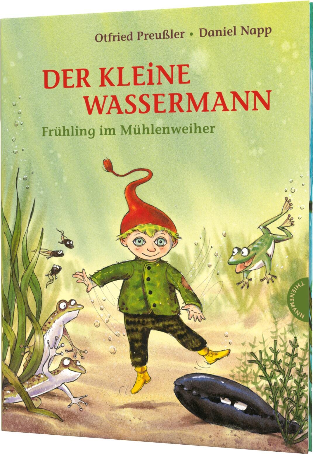 Der kleine Wassermann.  Frühling im Mühlenweiher Religion & Esotericism