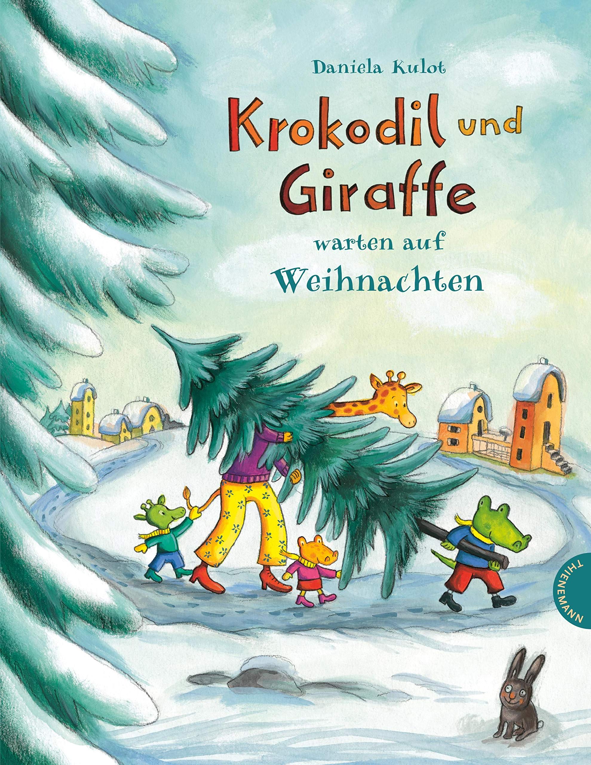 Krokodil und Giraffe: Krokodil und Giraffe warten auf Weihnachten Parents & Children