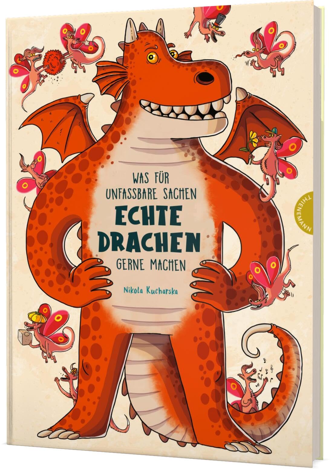 Was für unfassbare Sachen echte Drachen gerne machen: Erfundene Fakten über Drachen in witzigen Wimmelbildern Non-fiction