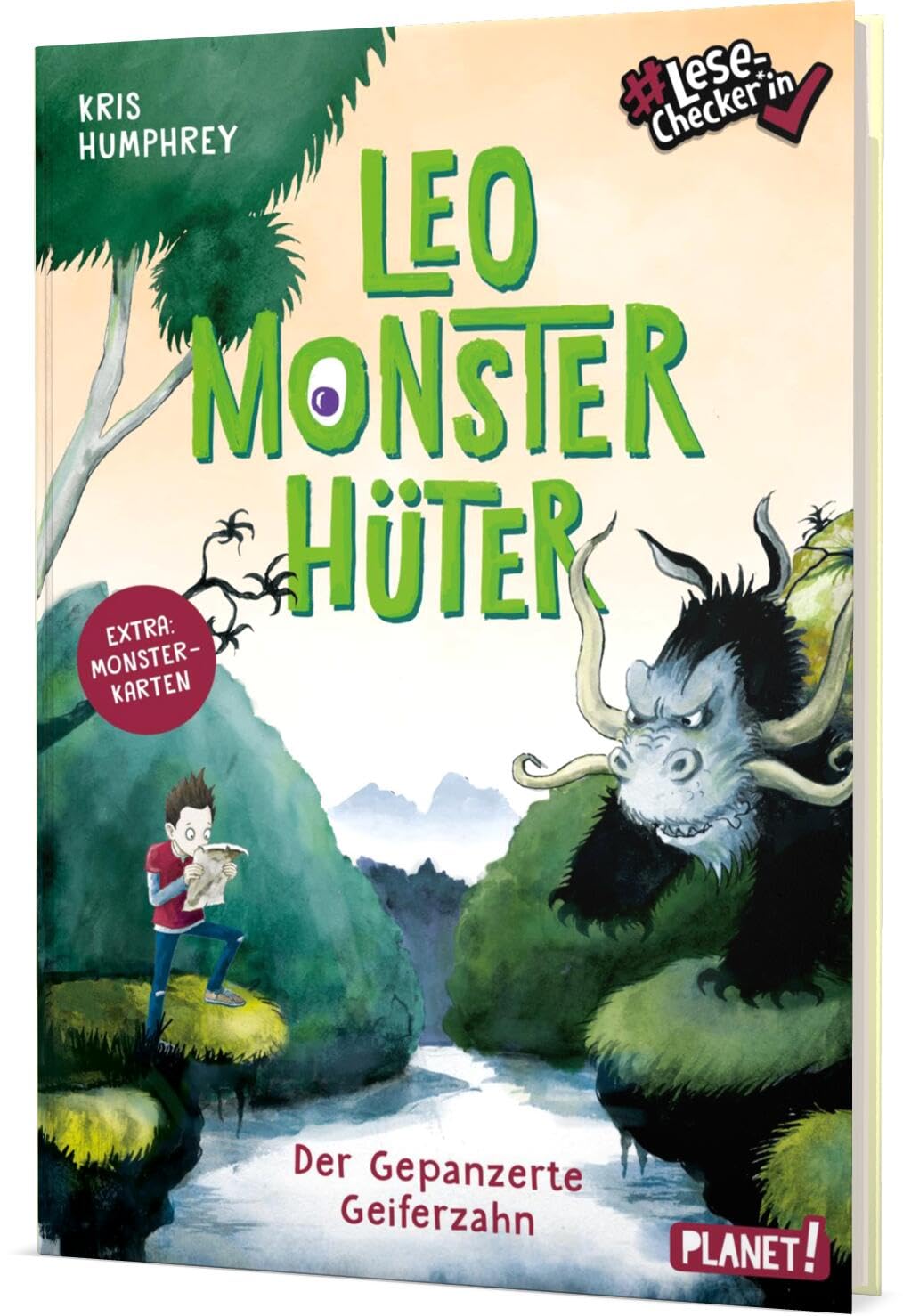 Leo Monsterhüter: Der Gepanzerte Geiferzahn | Für Monster-Fans - #LeseChecker*in Non-fiction