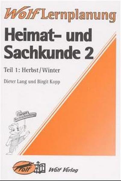 Heimat- und Sachkunde, Lernplanung, H.2, Herbst, Winter (Lernplanung Heimat- und Sachkunde. Mit Kopiervorlagen) Books