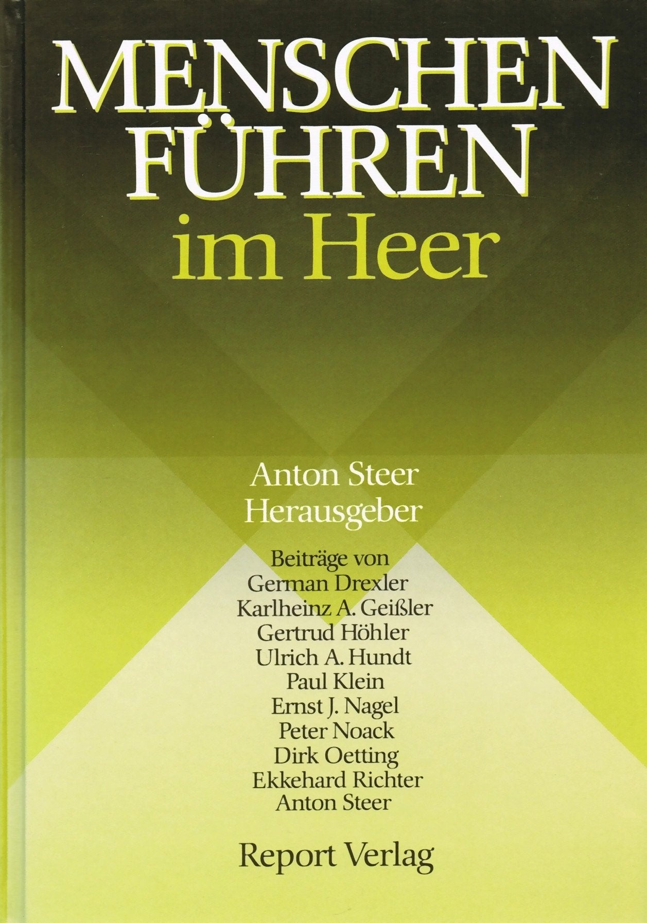 Menschen führen im Heer Books
