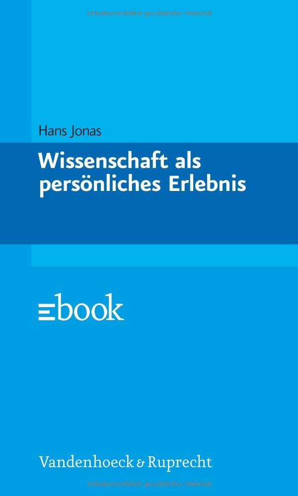 Wissenschaft als persönliches Erlebnis book