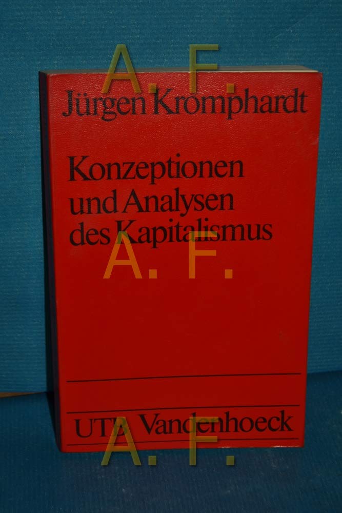Konzeptionen und Analysen des Kapitalismus. Books