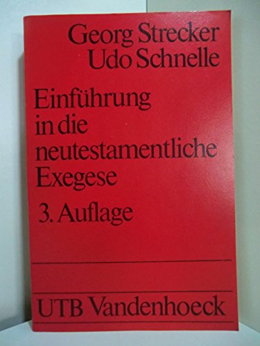 Einführung in die neutestamentliche Exegese. Politics & Society