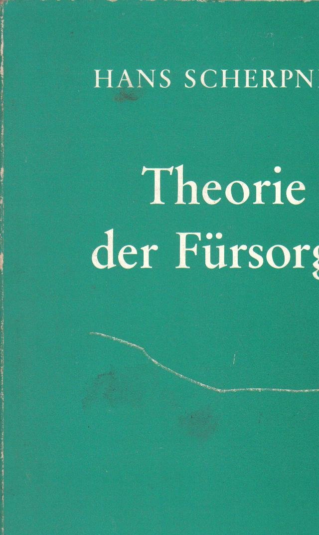 Product Image: Theorie der Fürsorge