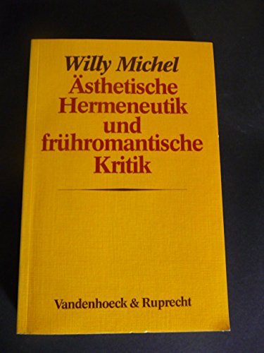 Ästhetische Hermeneutik und frühromantische Kritik: Friedrich Schlegels fragmentarische Entwürfe, Rezensionen, Charakteristiken und Kritiken (1795–1801) Philosophy