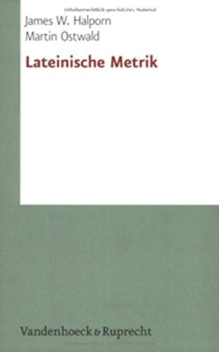 Lateinische Metrik Contemporary literature