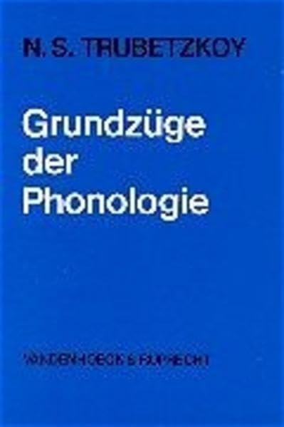 Grundzüge der Phonologie Social Sciences