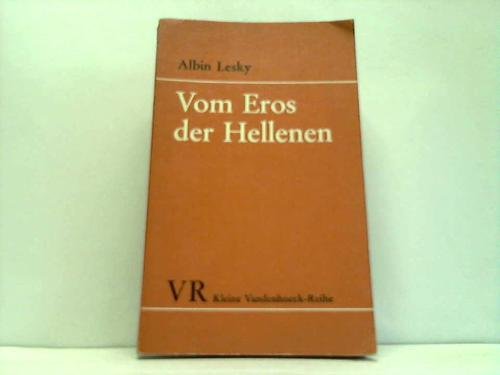 Vom Eros der Hellenen (Kleine Vandenhoeck-reihe) book