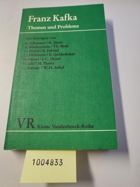 Franz Kafka: Themen und Probleme Classics