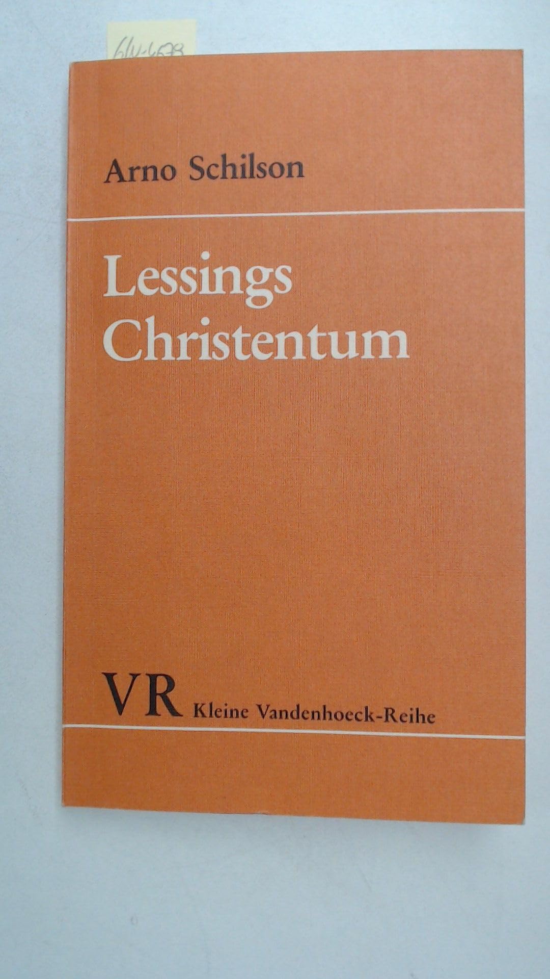 Lessings Christentum. Kleine Vandenhoeck-Reihe Bd. 1463 Religion & Esotericism