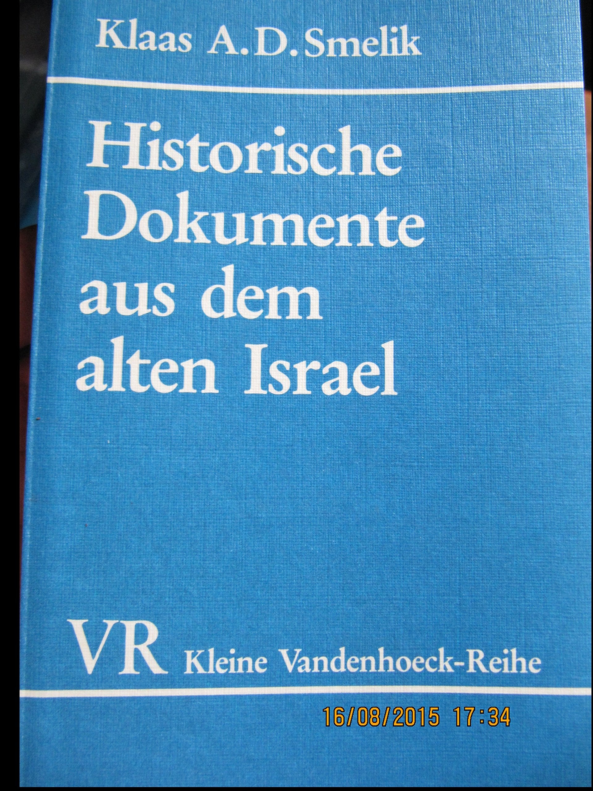 Historische Dokumente aus dem alten Israel Natural Sciences